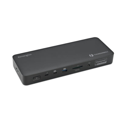 Kensington SD5920T EQ Thunderbolt 4 Quad 4K Hybrid Dock with DisplayLink Technology, SD & Micro SD Card Readers, 100W Power Charging, Ethernet & USB-A & USB-C 3.2 Ports (K35234EU