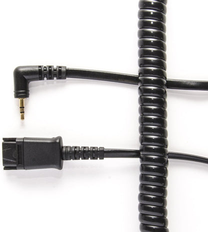 2.5Mm Audio Jack / Plx Qd Cable Connects Hdset / Phone Handsets