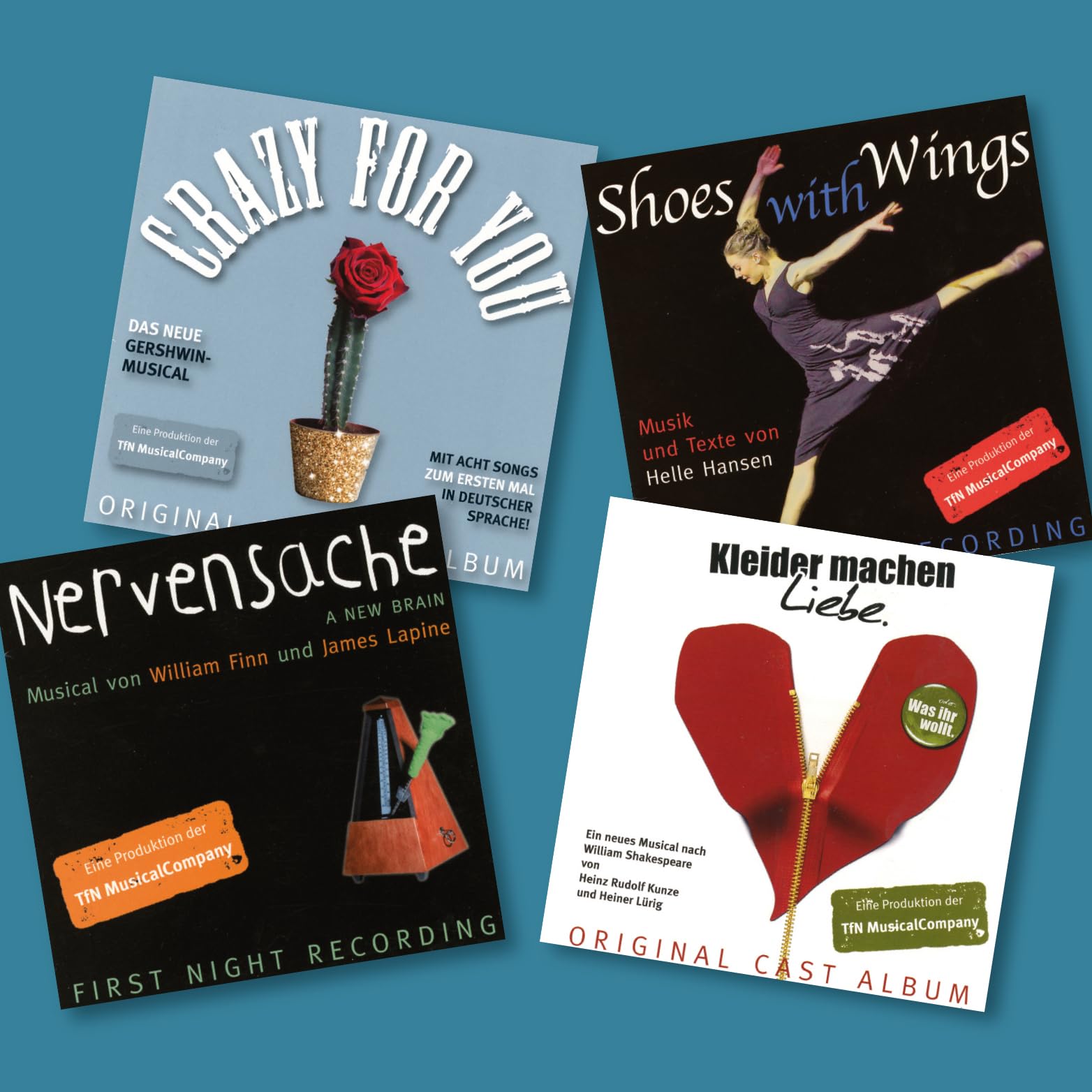 Crazy For You - Shoes With Wings - Kleider Machen Liebe - Nervensache