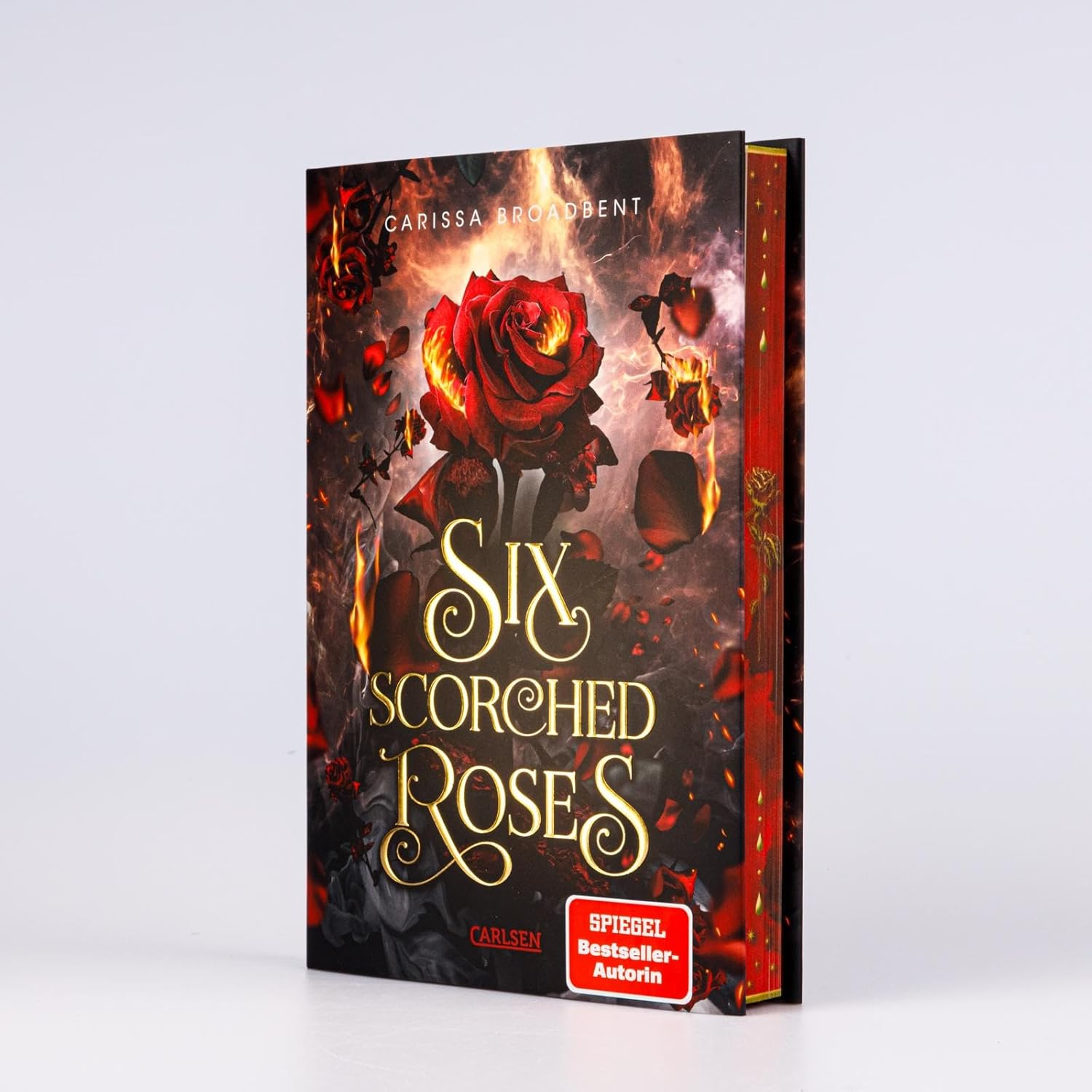 Six Scorched Roses (Crowns of Nyaxia): Novella | Düstere Romantasy über eine verbotene Liebe zwischen Mensch und Vampir