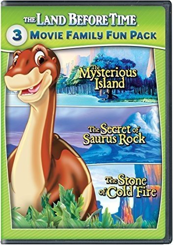 The Land Before Time V-VII 3-Movie Family Fun Pack The Mysterious Island / The Secret of Saurus Rock / The Stone of Cold Fire