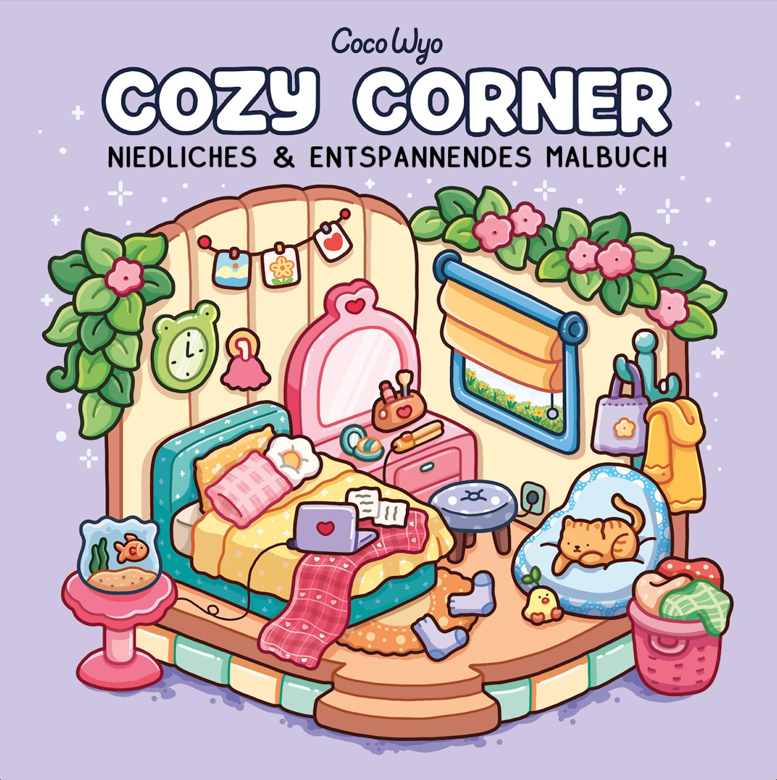 Cozy Corner: Malbuch für Erwachsene, Teenager und Kinder (Cozy Spaces Coloring) (Cozy Malbücher, Band 3