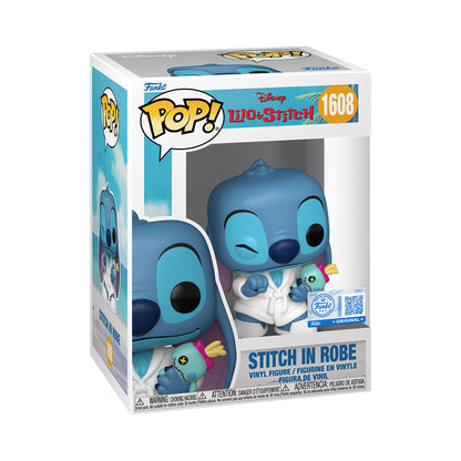 Funko Pop! Disney: Lilo & Stitch - Stitch In Robe - Collectable Vinyl Figure - Gift Idea - Official Merchandise - Toys for Kids & Adults - Movies Fans - Model Figure for Collectors