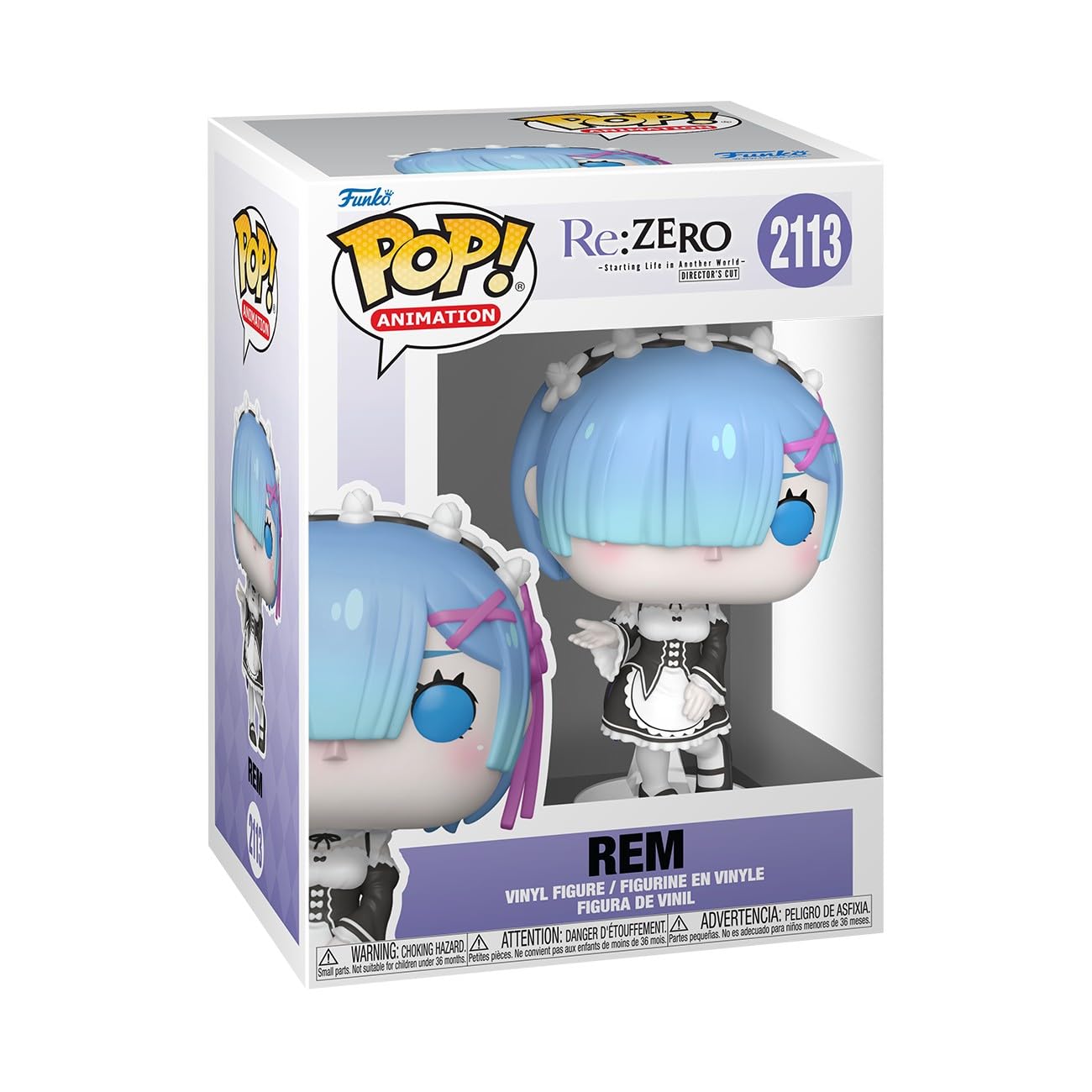 Funko Pop! Animation: Re: Zero - Rem - 1/6 Odds for Rare Chase Variant - Collectable Vinyl Figure - Gift Idea - Official Merchandise - Toys for Kids & Adults - Anime Fans