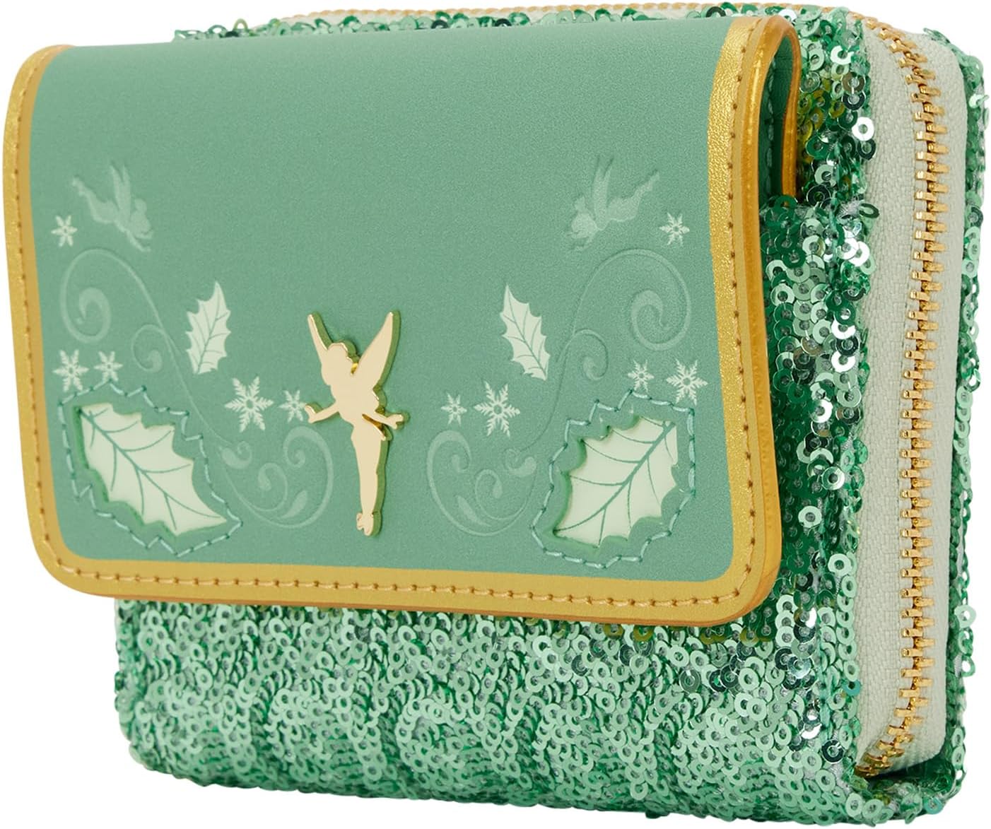 Loungefly Disney Tri Fold Portafoglio Tri Fold Tri Bell