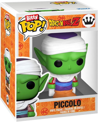 Funko Pop! Bitty 2-Pack: Dragon Ball Z - Gohan & Piccolo - 0.9 Inch (2.2 Cm) Collectable - Gift Idea - Party Bags Stocking - Cake Topper