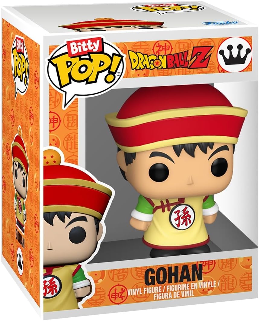 Funko Pop! Bitty 2-Pack: Dragon Ball Z - Gohan & Piccolo - 0.9 Inch (2.2 Cm) Collectable - Gift Idea - Party Bags Stocking - Cake Topper