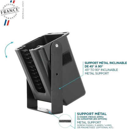 Mobilis Holster for pistol grip devices to screw on forklift - Easy access system - Made in France