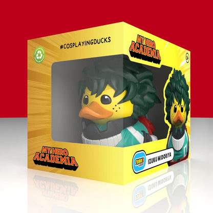 TUBBZ Boxed Edition: My Hero Academia - Izuku Midoriya (Deku) Cosplaying Rubber Duck Vinyl Figure