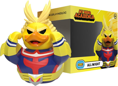 TUBBZ Boxed Edition: My Hero Academia - All Might Cosplaying Rubber Duck Vinyl Figure
