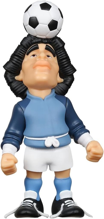 BANDAI - Minix Figura da collezione 12 cm - Maradona Riscaldamento Life is Life - Collezionabili per esposizione - Idea Regalo - Giocattoli per Bambini E Adulti - Fan di Calcio (MN20768