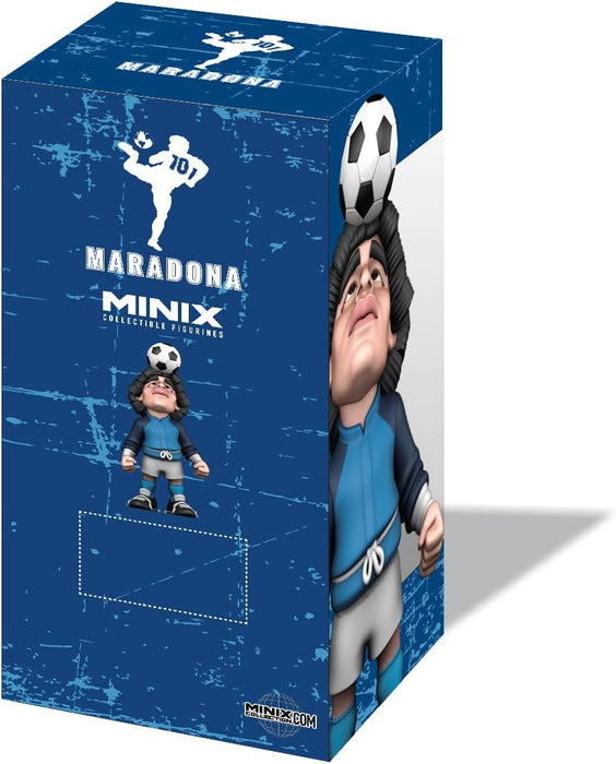 BANDAI - Minix Figura da collezione 12 cm - Maradona Riscaldamento Life is Life - Collezionabili per esposizione - Idea Regalo - Giocattoli per Bambini E Adulti - Fan di Calcio (MN20768