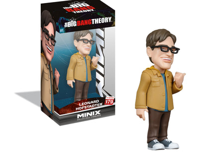 BANDAI - Minix Figura da collezione 12 cm - The Big Bang Theory - Leonard - Collezionismo per esposizione - Idea Regalo - Giocattoli per Bambini E Adulti - Fan del Cinema (MN21185