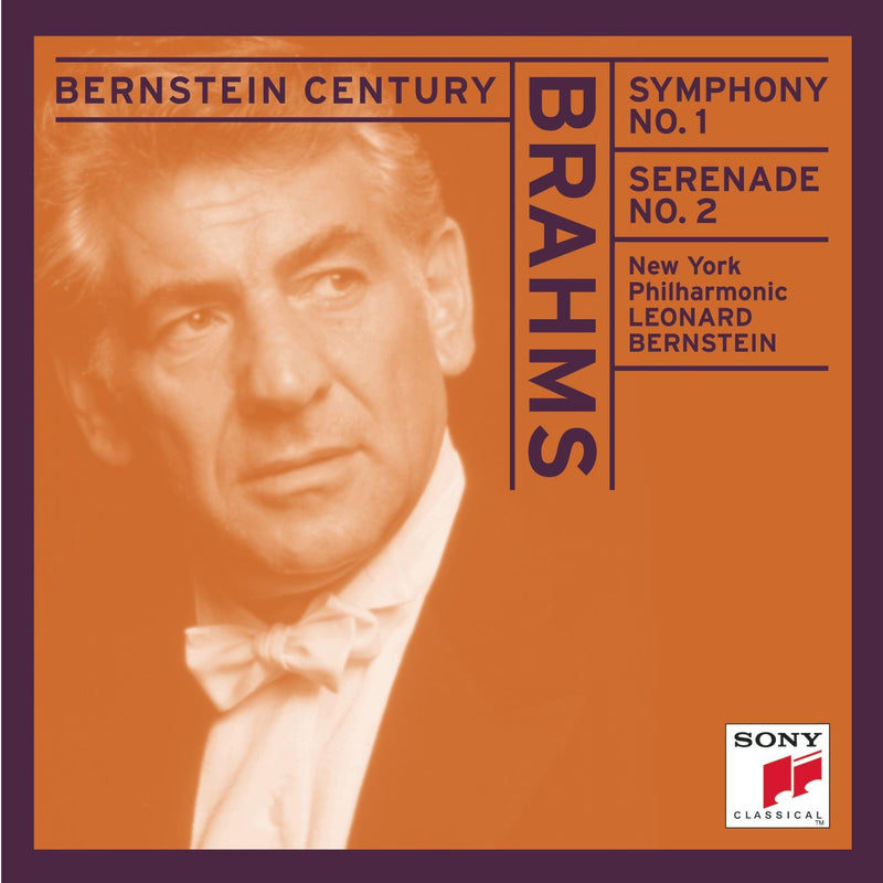 Brahms: Symphony No. 1 / Serenade No. 2 Bernstein Century