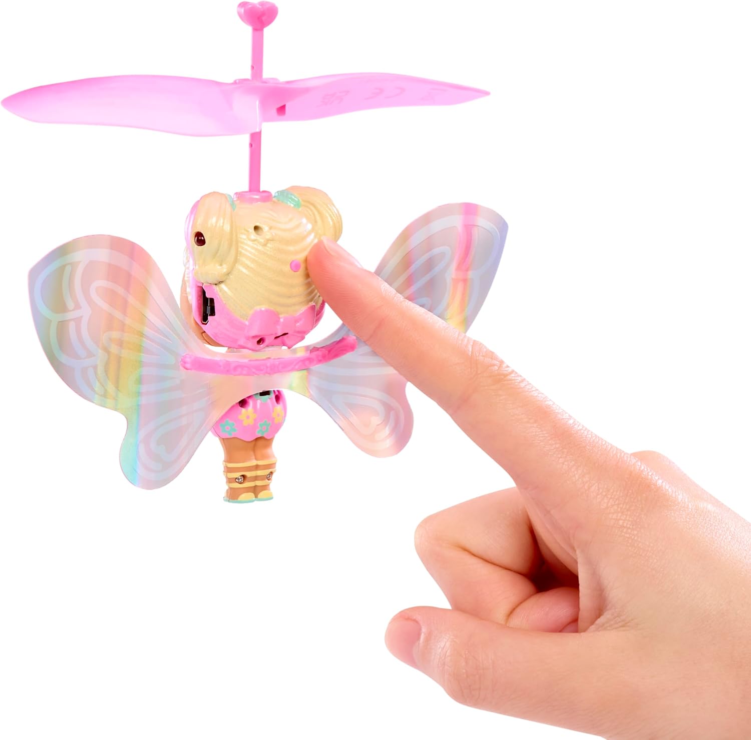 L.O.L. Surprise! Magic Flyers Fairies Tots - Flower Child - Incluye 1 Muñeca y una Varita, Incluye un Envase con Forma de Flor, Colecciona Las 2