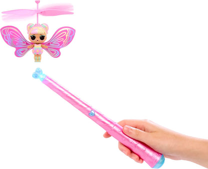 L.O.L. Surprise! Magic Flyers Fairies Tots - Flower Child - Incluye 1 Muñeca y una Varita, Incluye un Envase con Forma de Flor, Colecciona Las 2