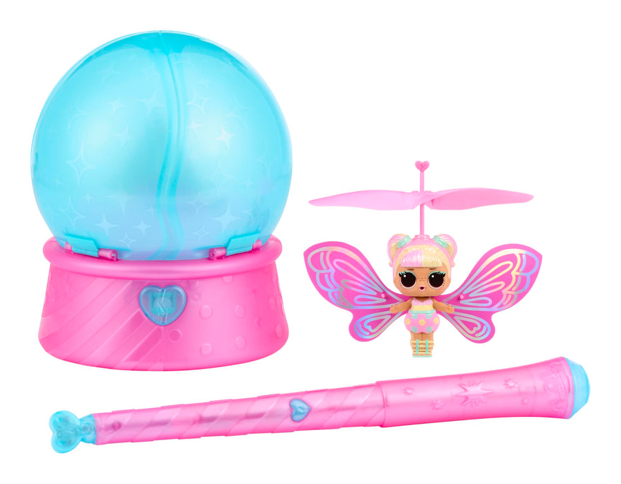 L.O.L. Surprise! Magic Flyers Fairies Tots - Flower Child - Incluye 1 Muñeca y una Varita, Incluye un Envase con Forma de Flor, Colecciona Las 2