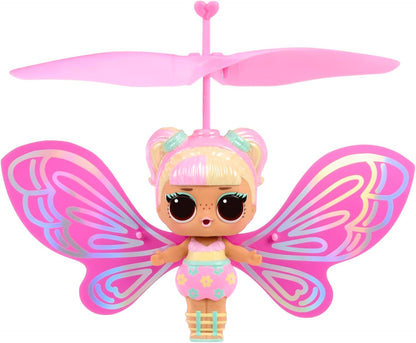 L.O.L. Surprise! Magic Flyers Fairies Tots - Flower Child - Incluye 1 Muñeca y una Varita, Incluye un Envase con Forma de Flor, Colecciona Las 2