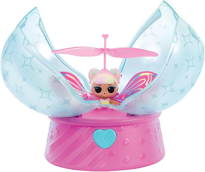 L.O.L. Surprise! Magic Flyers Fairies Tots - Flower Child - Incluye 1 Muñeca y una Varita, Incluye un Envase con Forma de Flor, Colecciona Las 2