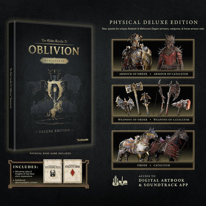 The Elder Scrolls IV: Oblivion™ Remastered – Physical Deluxe Edition – PlayStation®5 | Required Content Download
