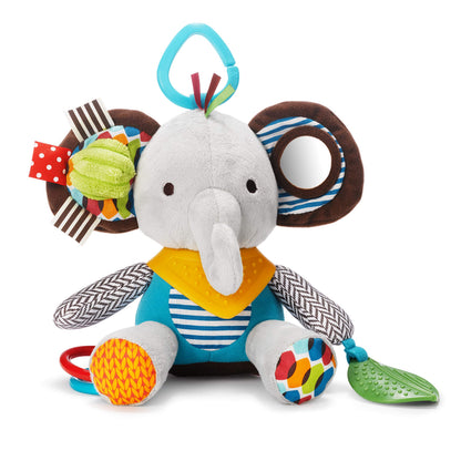 Skip Hop Bandana Buddies activiteitsspeelgoed, pluche dier voor baby's en kinderen, meerkleurig