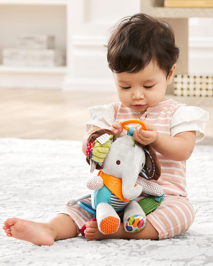 Skip Hop Bandana Buddies activiteitsspeelgoed, pluche dier voor baby's en kinderen, meerkleurig