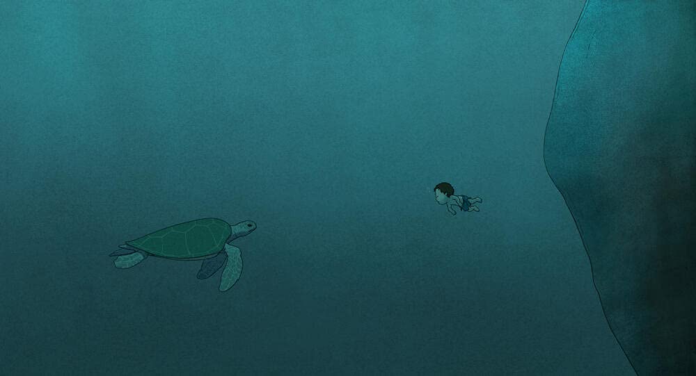 La tortue rouge