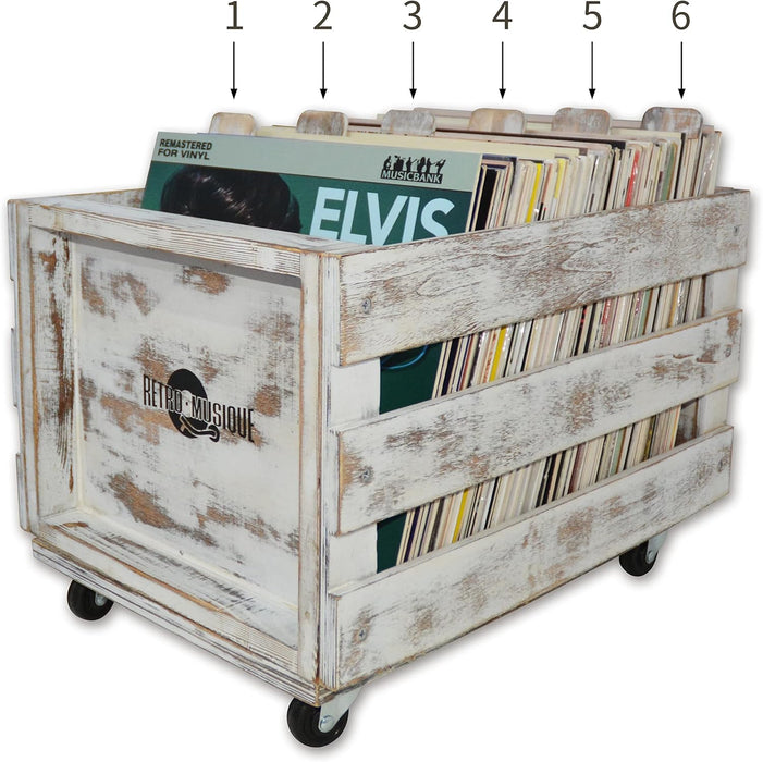 RM Wood Dividers Whitewash