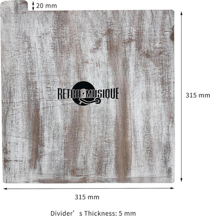 RM Wood Dividers Whitewash
