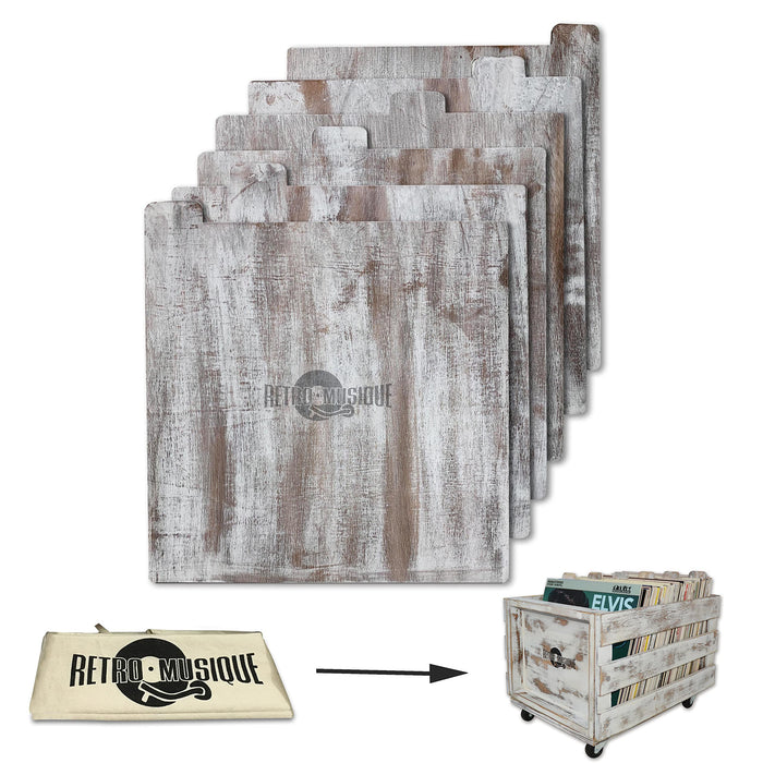 RM Wood Dividers Whitewash