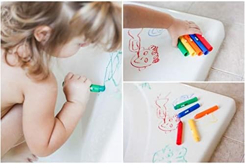 Munchkin Bath Time Toy Crayons - Multi-Coloured, Pack of 5
