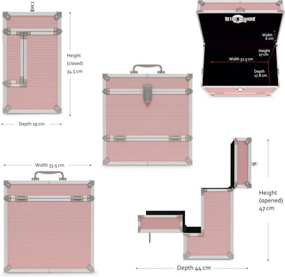 12A Aluminium Lp Vinyl Storage Case Holds Up To 40 12 Lps