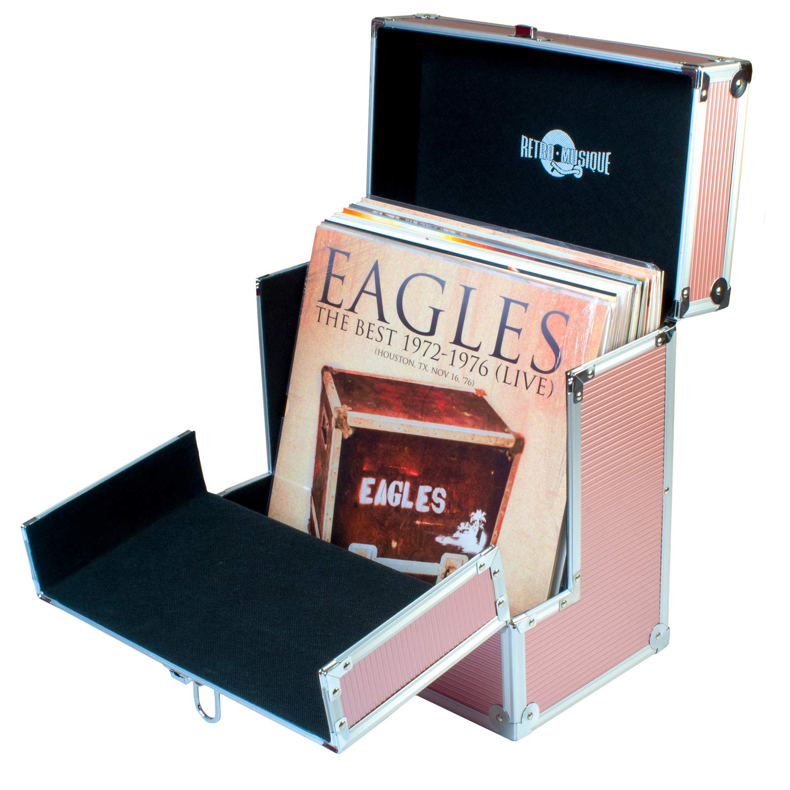12A Aluminium Lp Vinyl Storage Case Holds Up To 40 12 Lps
