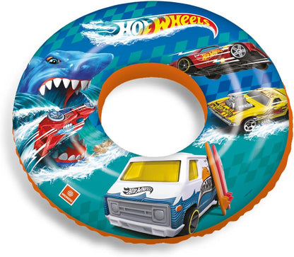 Mondo Hot Wheels 16629 Opblaasbare zwemring voor zwemmen, strand, zee, zwembad, kinderen vanaf 2 jaar