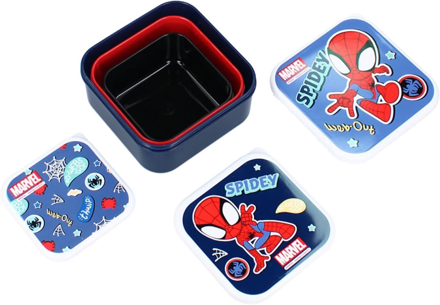 Vadobag - Spidey Broodtrommel 3-in-1 Fresh Bites