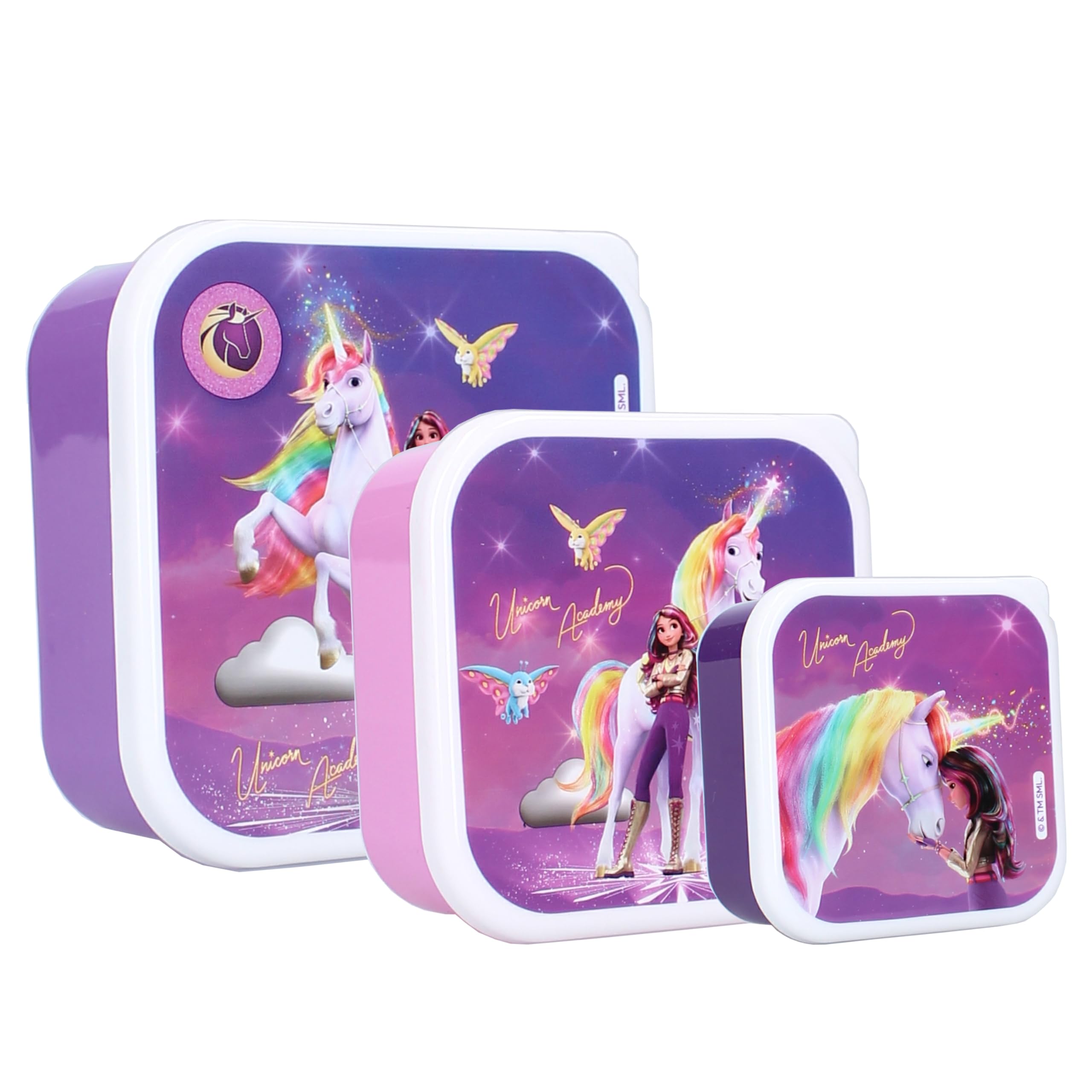 Vadobag - Unicorn Academy Broodtrommel 3-in-1 Fresh Bites
