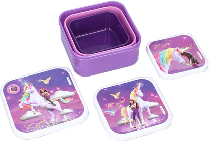 Vadobag - Unicorn Academy Broodtrommel 3-in-1 Fresh Bites