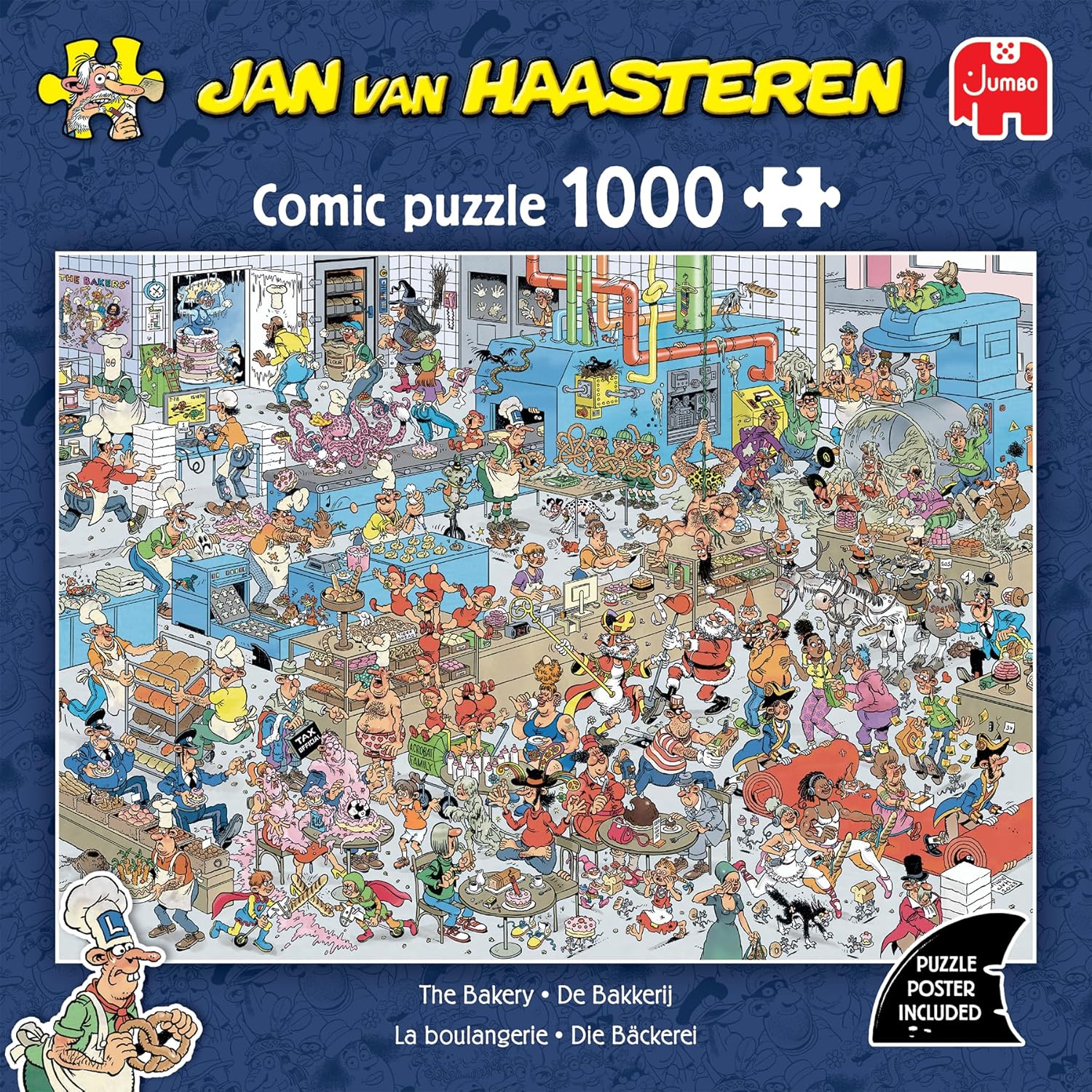 Jan van Haasteren - De Bakkerij (1000 stukjes