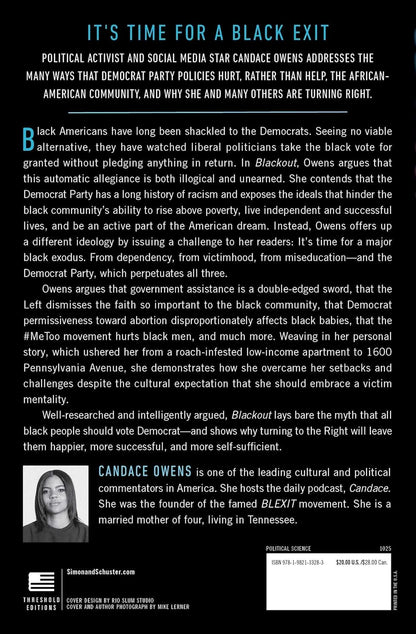 Blackout: How Black America Can Make Its Second Escape from the Democrat Plantation
