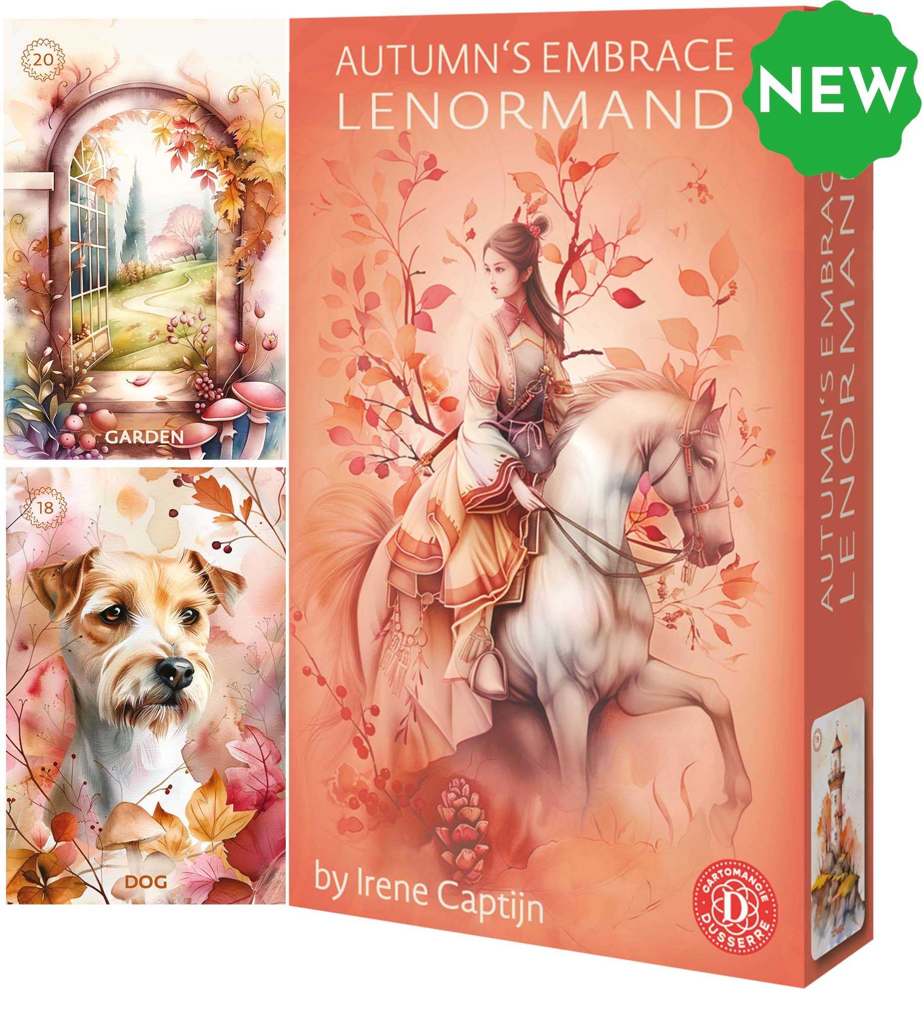 Autumn`s Embrace Lenormand - 38 Lenormand cards and booklet (English
