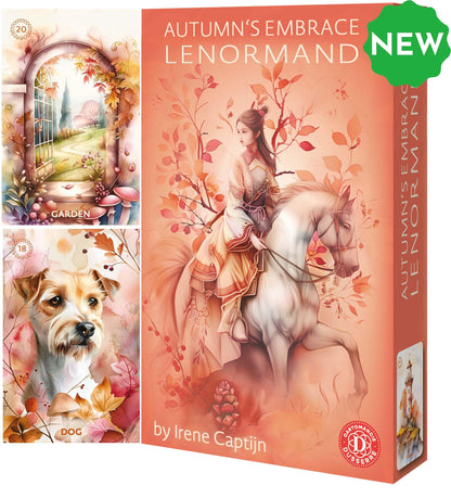 Autumn`s Embrace Lenormand - 38 Lenormand cards and booklet (English