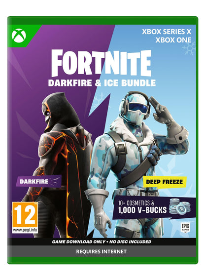 Fortnite – Darkfire & Ice Bundle (Download Code in Box) - Xbox