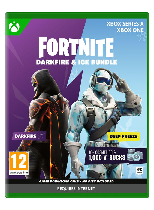 Fortnite – Darkfire & Ice Bundle (Download Code in Box) - Xbox