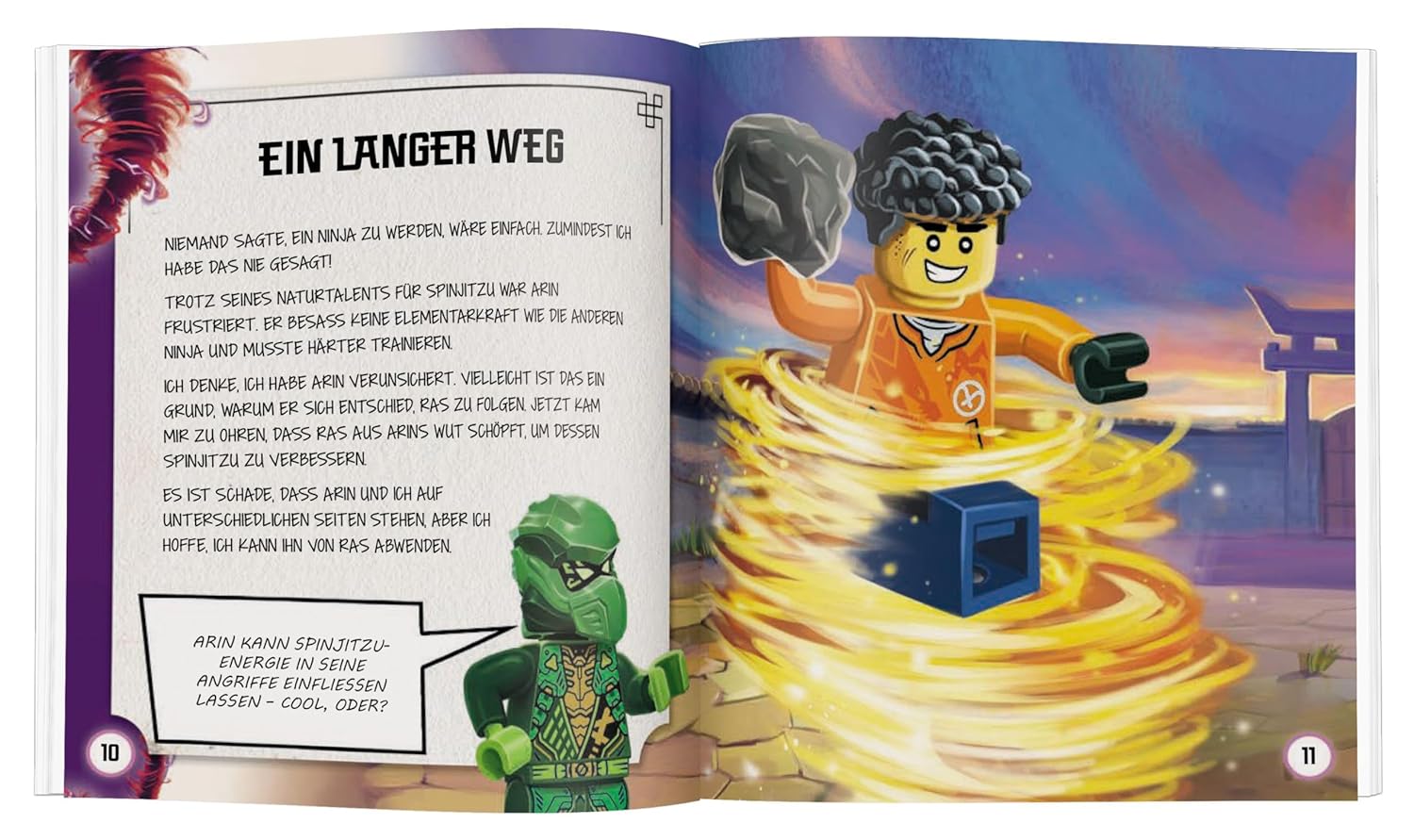 LEGO® NINJAGO® – Lloyds Weg zum Meister: mit LEGO Minifigur „Lloyd mit Katana“