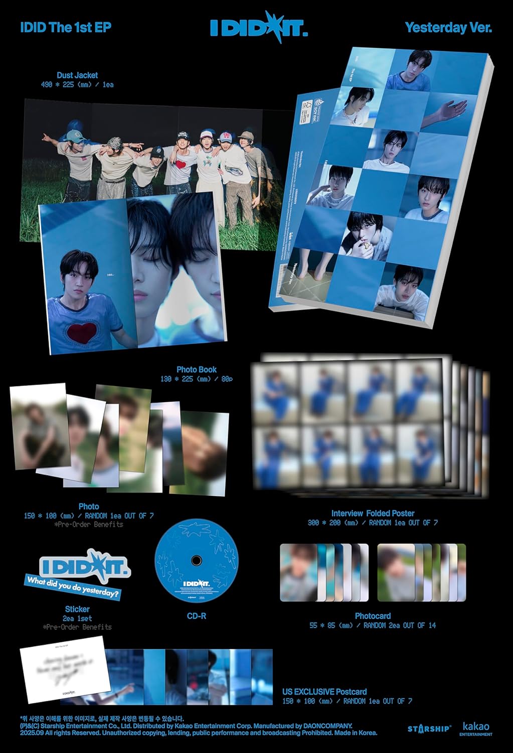 The 1st EP I did it. 'Yesterday' ver.