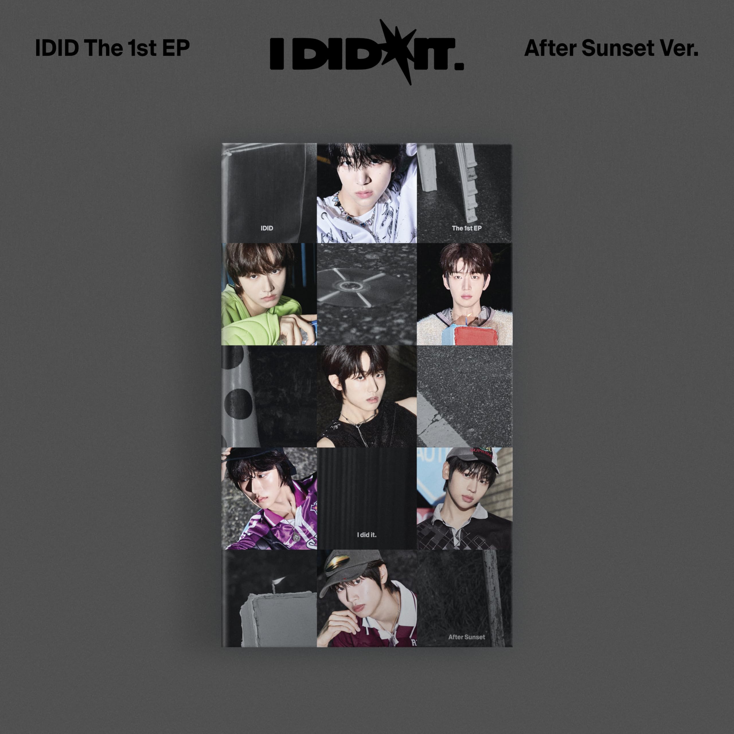 The 1st EP I did it. 'After Sunset' ver.
