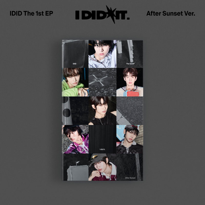 The 1st EP I did it. 'After Sunset' ver.