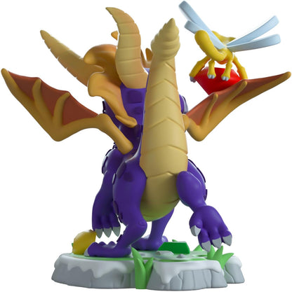 Youtooz Spyro and Sparx 3.5”Vinyl Figure – Collectible Spyro and Sparx Action Figures from Classic Video Game Series