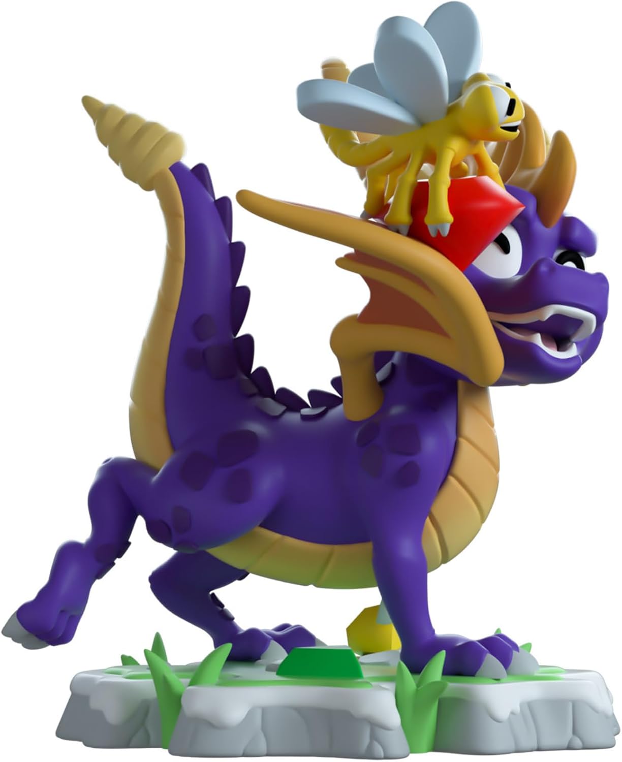 Youtooz Spyro and Sparx 3.5”Vinyl Figure – Collectible Spyro and Sparx Action Figures from Classic Video Game Series