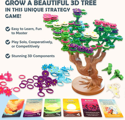Bloomchasers - A Delightful 3D Tree Game of Flowers and Wits, 1-4 Players